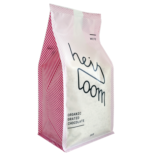 Heirloom - 1kg Bag - White - Front Angle - On Transparent - 800